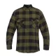 Mil-Tec Light Flannel Shirt, black-olive M