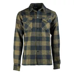 Cămașă Mil-Tec Flanel, negru-verde S