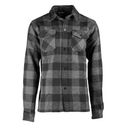 Cămașă Mil-Tec Flanel, negru-gri S