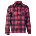 Mil-Tec Flannel Shirt, black-red M
