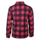 Mil-Tec Flannel Shirt, black-red M