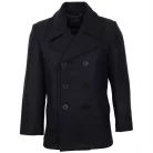 Mil-Tec Navy Peacoat, black 4XL