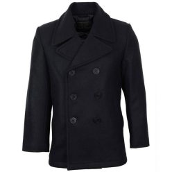 Mil-Tec Navy Peacoat, black L