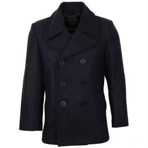 Mil-Tec Navy Peacoat, black 5XL