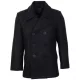 Mil-Tec Navy Peacoat, black 4XL