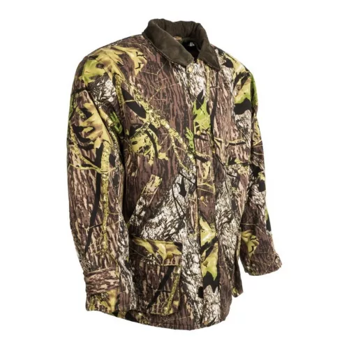 M-Tramp Hunting Coat, dark hardwood/green M