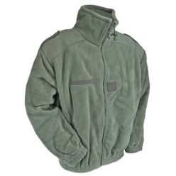 Französische Fleece Jacke, Grün