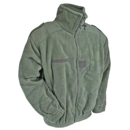 French fleece jacket, green