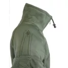 French fleece jacket, green