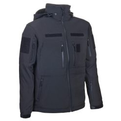 Gurkha Tactical Bravo jacheta rip-stop softshell, negru