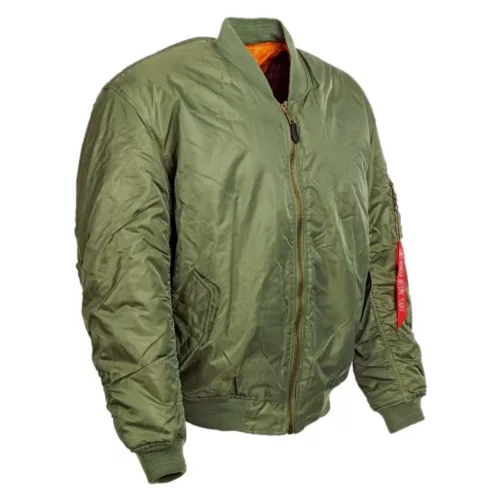 M-Tramp geaca MA-1, verde M