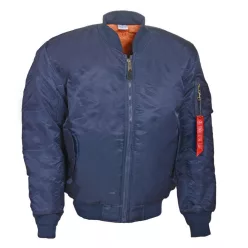 M-Tramp MA-1 bomber dzseki, kék