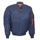 M-Tramp MA-1 bomber dzseki, kék 3XL