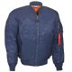 M-Tramp MA-1 Jacke, Blau