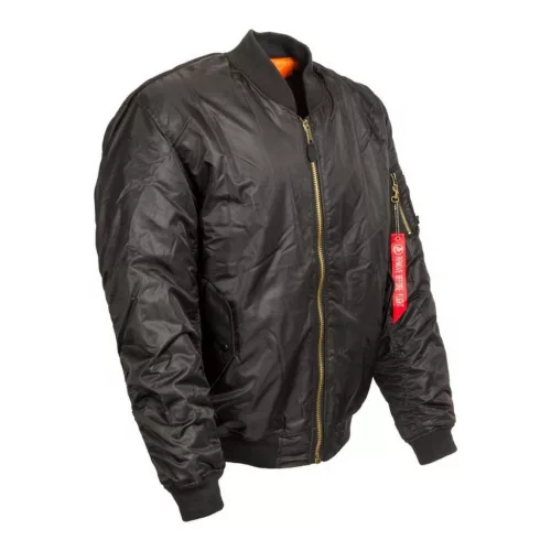 M-Tramp MA-1 Bomber Jacket, black M