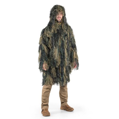 Mil-Tec anti fire ghillie Parka, Woodland XL-2XL
