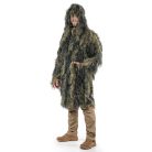 Mil-Tec ghillie párka, woodland XL-2XL