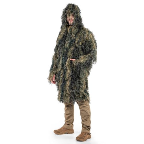 Mil-Tec anti fire ghillie parka, woodland M-L