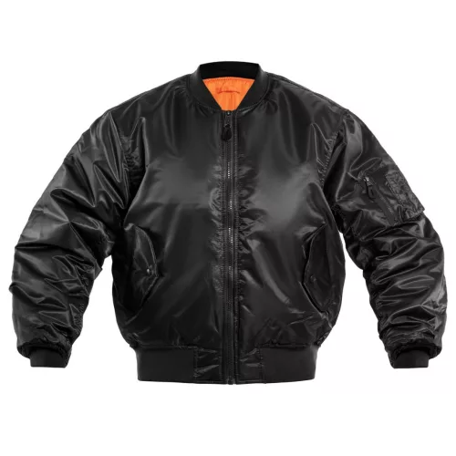 Mil-Tec MA-1 Bomber Jacket, black XS