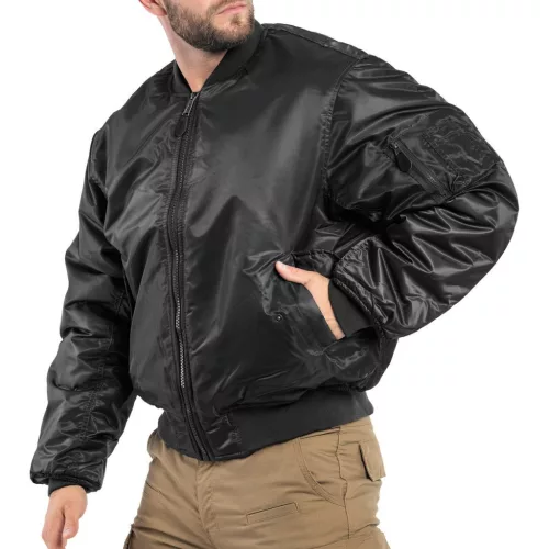 Mil-Tec geaca MA-1, negru XS