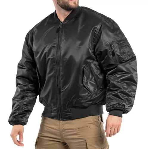 Mil-Tec geaca MA-1, negru XS