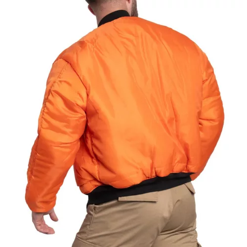 Mil-Tec MA-1 bomber bunda, čierna XS