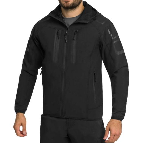 Mil-Tec Dynamic Force Flex-tech Jacke, Schwarz 2XL