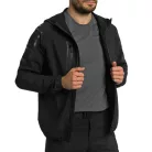 Mil-Tec Dynamic Force Flex-tech Jacke, Schwarz 3XL