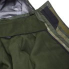 Jacheta de vreme umedă cu căptușeală din fleece detașabilă (uzat), verde Short L