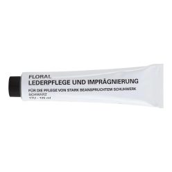 Leather cream, black