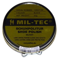 Mil-Tec shoe polish, black 32g