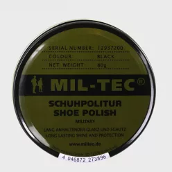 Cremă pentru lustruit pantofi Mil-Tec, negru 80g