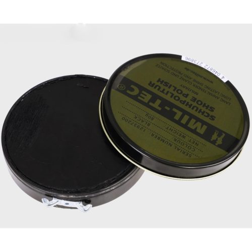 Mil-Tec shoe polish, black 80g
