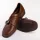 Norwegisch Halbschuhe, Braun 39