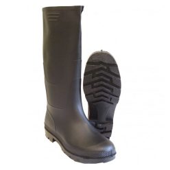 Italienische Gummistiefel, Schwarz