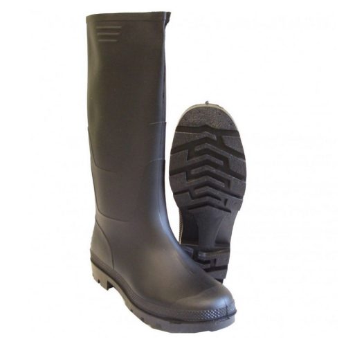 Italienische Gummistiefel, Schwarz