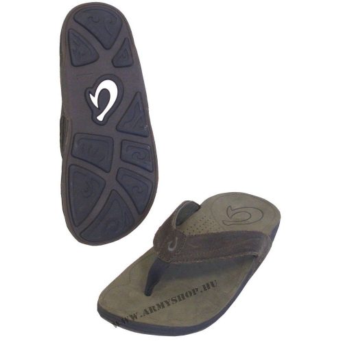 Olukai Kumu Sandal, Coal/Kona