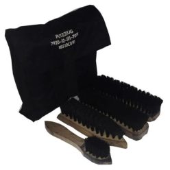 Shoe polisher with case