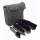 Shoe care kit with olive canvase case