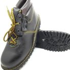 Shoe steel cord with high top, brown 40