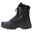 Mil-Tec tactical boots with zipper, black