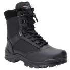 Mil-Tec tactical boots with zipper, black 48