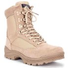 Mil-Tec obuv taktická s zipsom, khaki
