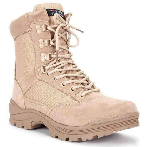 Mil-Tec obuv taktická s zipsom, khaki