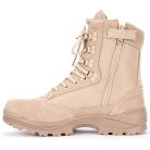 Mil-Tec tactical boots with zipper, khaki