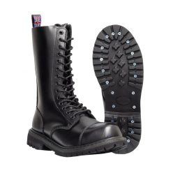 Mil-Tec Invader 14 hole boots, black 37