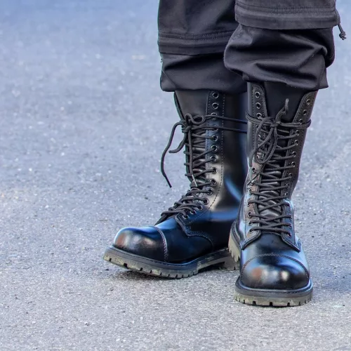 Mil-Tec Invader 14 hole boots, black 37