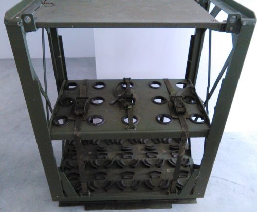 Ammunition steel frame