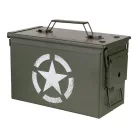 Fém lőszeres doboz cal.50 - Army
