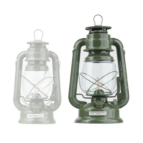 Mil-Tec Petroleum-Sturmlaterne, Grün 28cm